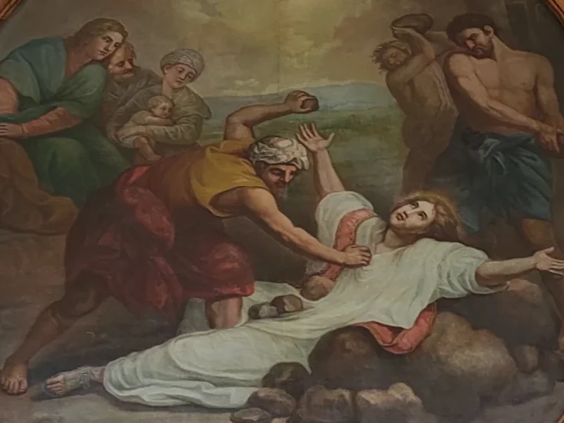 1747-Jacques Noury - Martirio di Santo Stefano, Caen